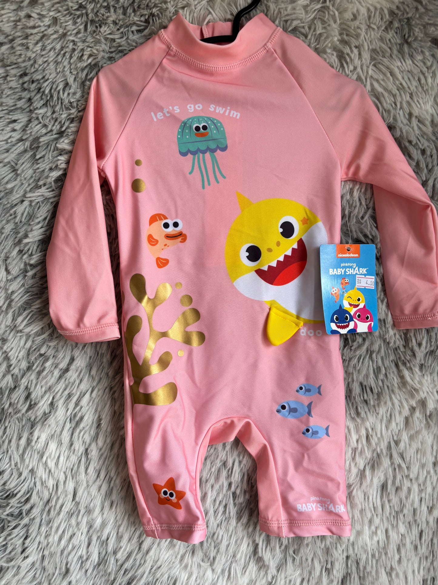 Baby shark- 9/12M